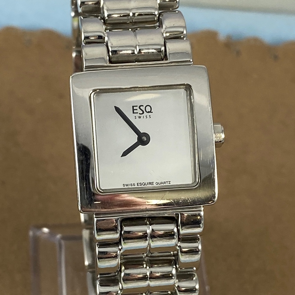 Movado ESQ Stainless Steel Watch Mirror Face